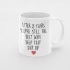 Primgi 11 oz Ceramic Best Wife Coffee Mug Gift For Anniversary