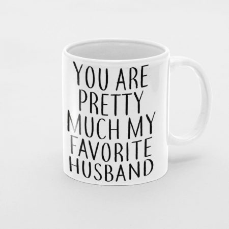 Primgi 11 oz Ceramic Favorite Husband Coffee Mug Gift For Anniversary