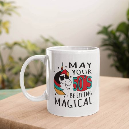 Primgi 11oz Ceramic May Your 50'S Coffee Mug For Birthday