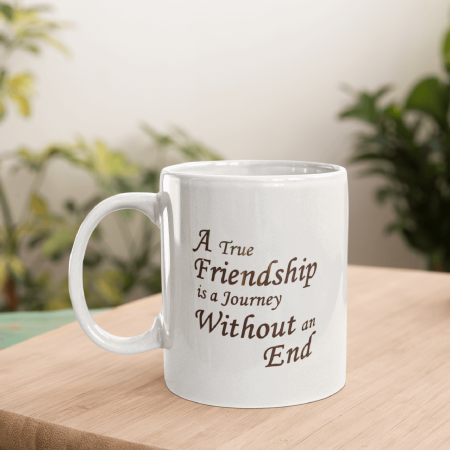 primgi 11oz Ceramica true Friendship Coffee Mug for Friendship Day
