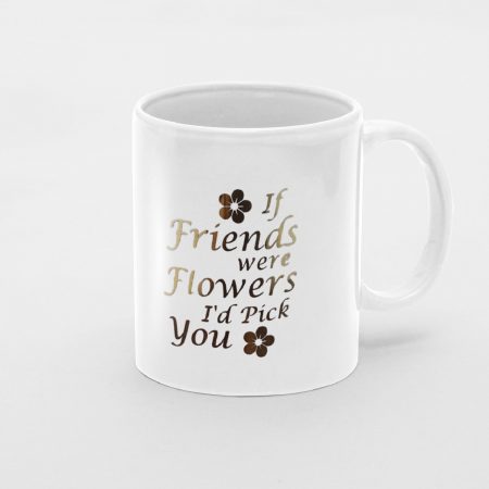 Primgi 11oz Ceramic Friends Forever Coffee Mug Gifts For Friendship Day