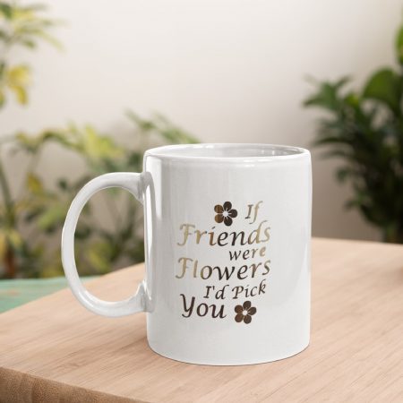 Primgi 11oz Ceramic Friends Forever Coffee Mug Gifts For Friendship Day