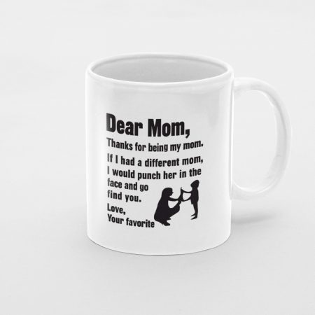 Primgi 11 oz Ceramic Coffee Mug for Mom's Day Gift