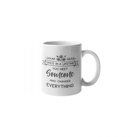 Primgi 11 oz Ceramic Bridal Someone Printed Coffee Mug