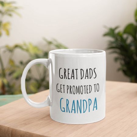 Primgi 11oz Ceramic GrandPa Coffee Mug For Father's Day, Birthday