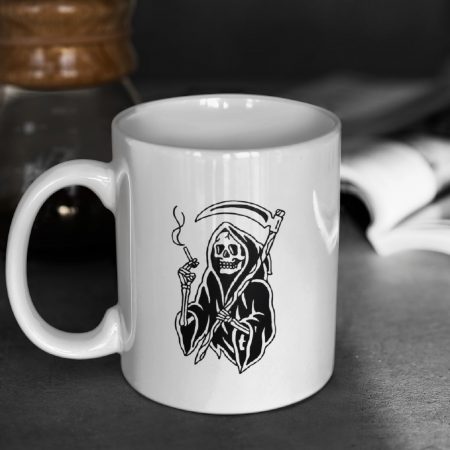 Primgi 11oz Ceramic Smoke Coffee Mug