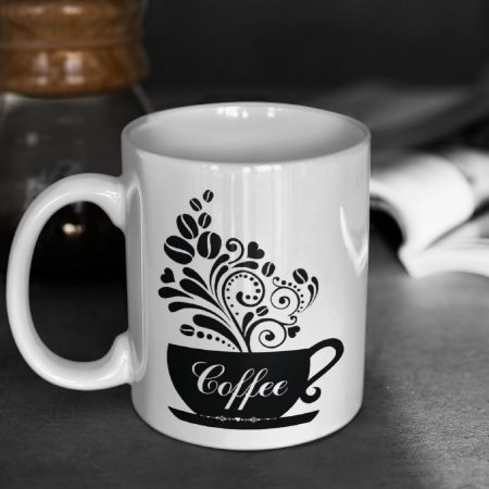 Primgi 11oz Ceramic Coffee Cup Design Coffee Mug