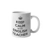 Primgi 11 oz Ceramic I'm An English Teacher Printed Coffee Mug