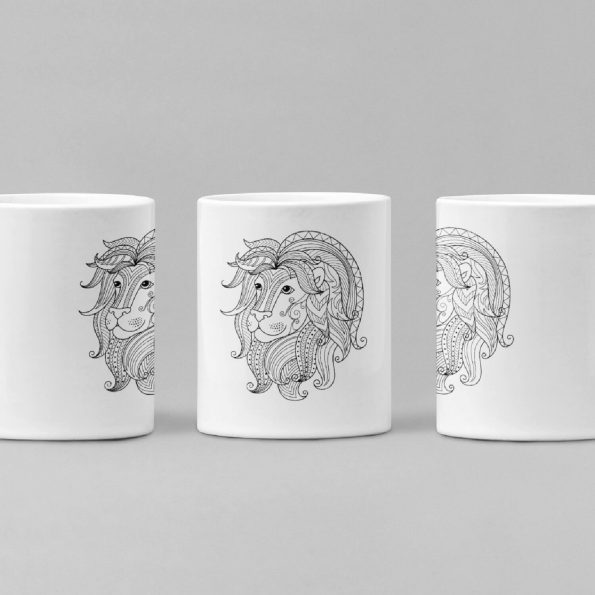 Primgi-11oz-White-Ceramic-Leo-Zodiac-Printed-Coffee-Mug-3
