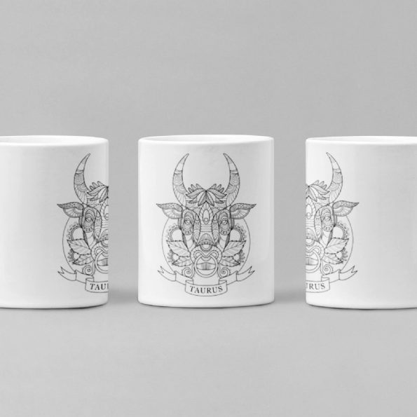 Primgi-11oz-White-Ceramic-Tarus-Zodiac-Printed-Coffee-Mug-3