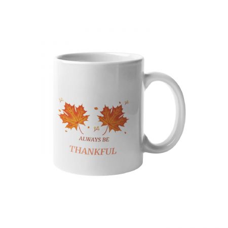 Primgi 11oz Ceramic Awesome Thankful Coffee Mug