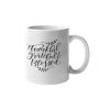 Primgi 11oz Ceramic Thankful Blessed Coffee Mug