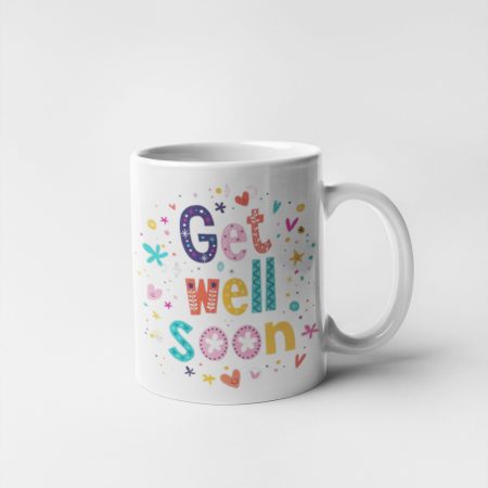 Primgi 11oz Ceramic Sparkle Coffee Mug For Get Well