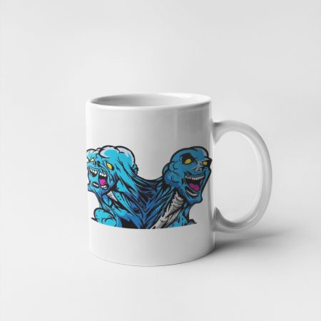 Primgi 11oz Ceramic Horroric Design Coffee Mug