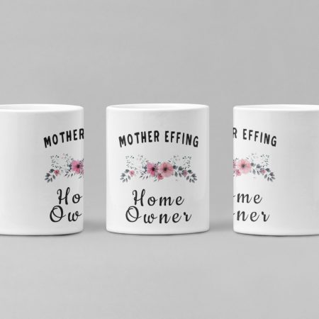 Primgi 11oz Ceramic Mother Effing Coffee Mug for House Warming