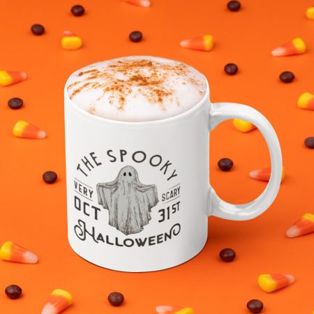 Primgi 11oz Ceramic Spooky Halloween Coffee Mug