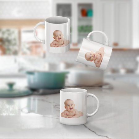 Primgi 11 oz Ceramic Baby Design Baby Shower Coffee Mug