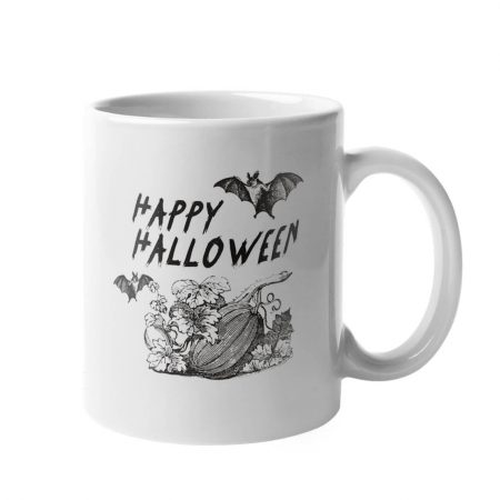 Primgi 11oz Ceramic Happy Halloween Design Coffee Mug