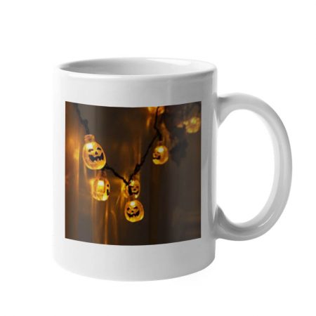 Primgi 11oz Ceramic happy Pumpkin Halloween Design Coffee Mug