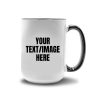 Personalized Mugs 15oz Custom Photo/Text Coffee Mugs