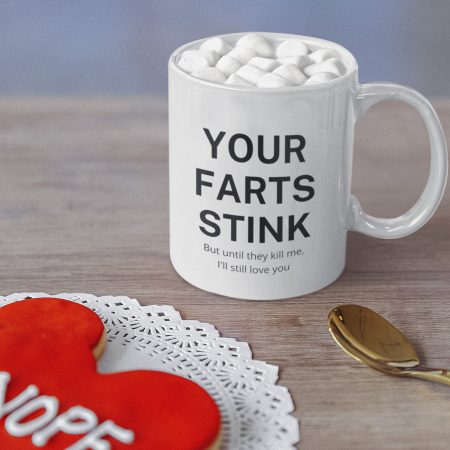 11oz Coffee Mug Your Farts Stink