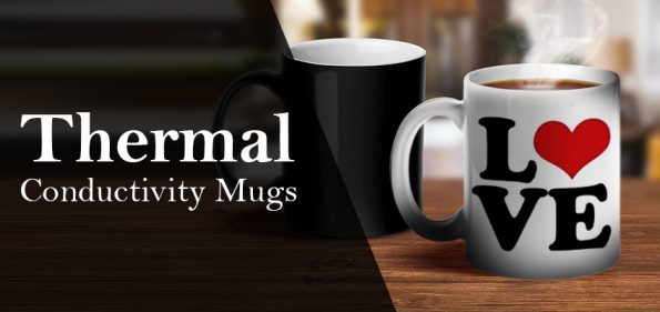 Thermal conductivity in a coffee mug
